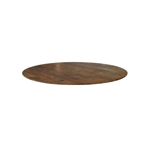 Eettafel Tafelblad Rond Mangohout Nature Smooth 120x120 18094435-Ronde tafelbladen-LABEL51