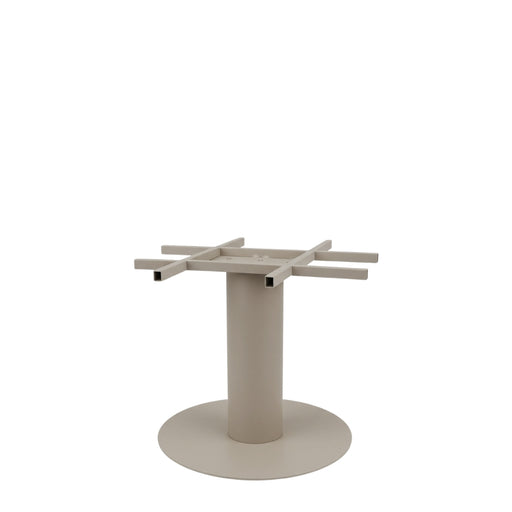 Eettafel Tafelpoot Extra Stable Metaal Beige-Eettafels-LABEL51