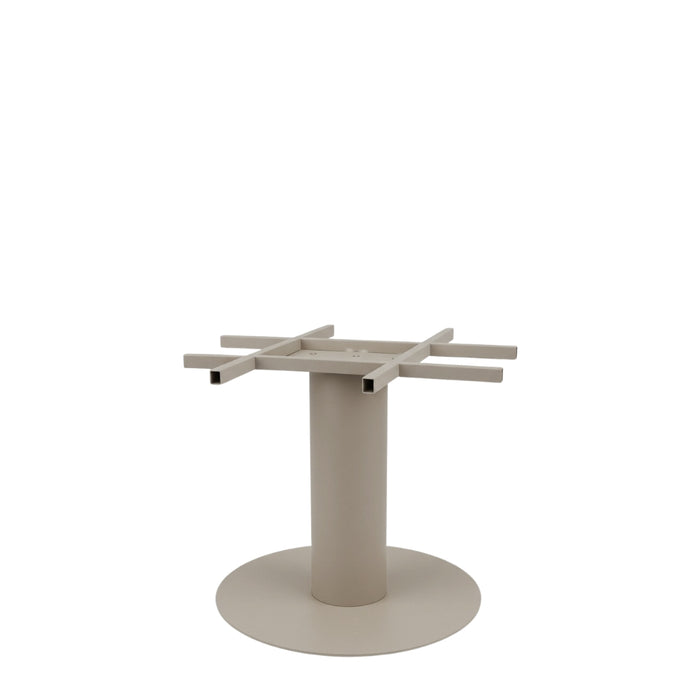 Eettafel Tafelpoot Extra Stable Metaal Beige-Eettafels-LABEL51
