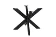 Eettafel Tafelpoot Spider Zwart 125 cm 125x125x72 cm-Tafelpoten-Livingfurn
