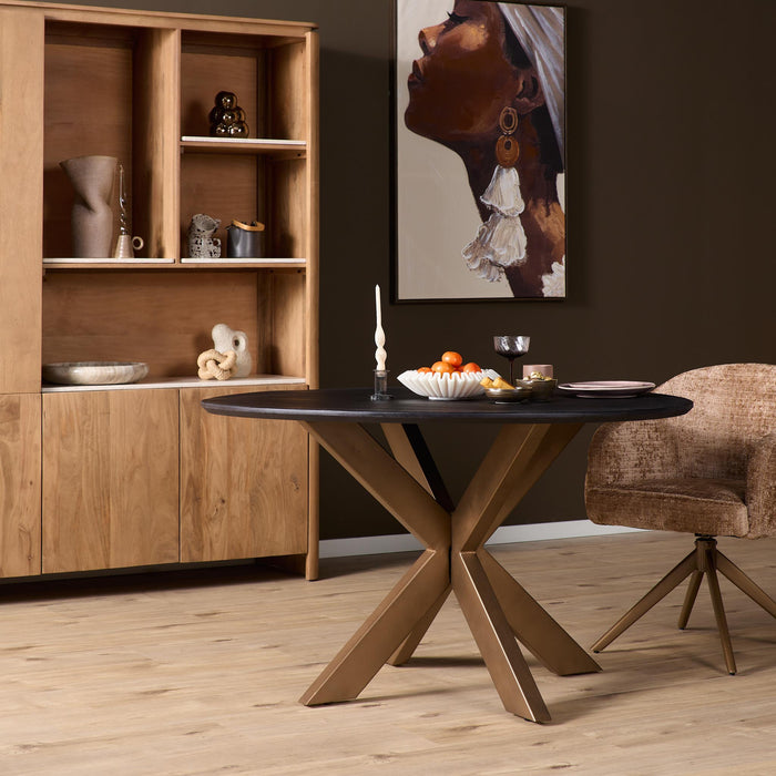 Eettafel Tafelpoten Brons Metaal 70 cm - STF-0015-Eettafels-Starfurn