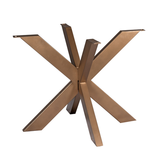 Eettafel Tafelpoten Brons Metaal 70 cm STF 70x70x73 cm STF-0015-Eettafels-Starfurn
