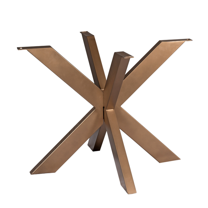 Eettafel Tafelpoten Brons Metaal 70 cm - STF-Eettafels-Starfurn