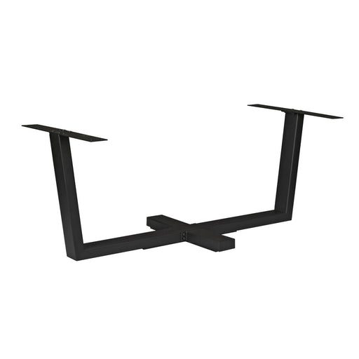 Eettafel Tafelpoten Zwart Metaal 180x80 cm-Eettafels-Starfurn