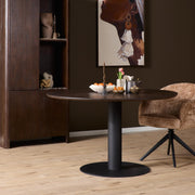 Eettafel Tafelpoten Zwart Metaal 70 cm STF 70x70x73 cm STF-0008-Eettafels-Starfurn
