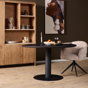 Eettafel Tafelpoten Zwart Metaal 70 cm STF 70x70x73 cm STF-0008-Eettafels-Starfurn