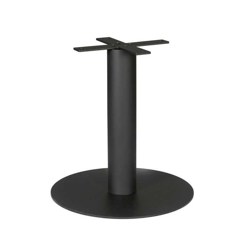 Eettafel Tafelpoten Zwart Metaal 70 cm STF 70x70x73 cm STF-0008-Eettafels-Starfurn