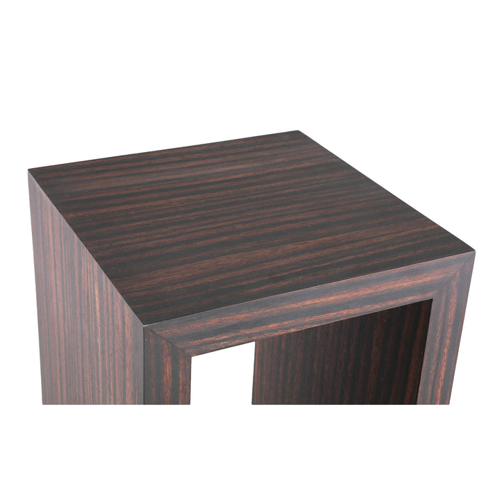 Dining Tables Dining Table Tiess Brown Wood Veneer Pedestal Rectangular