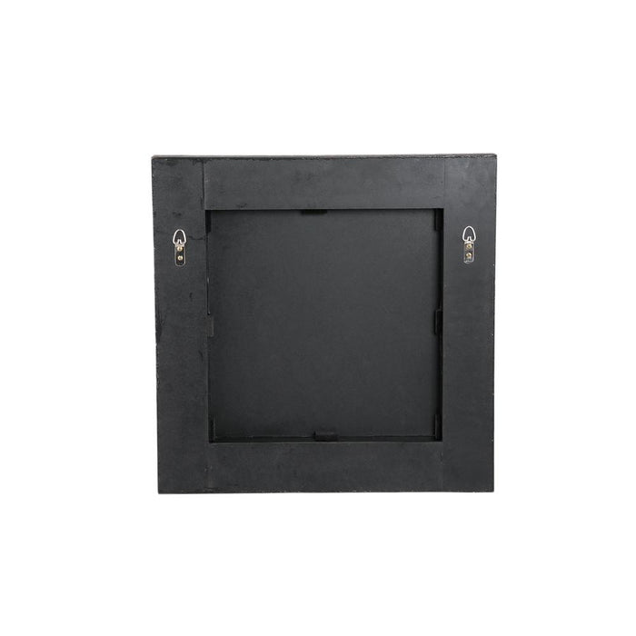 Eettafel Tiess Bruin Houten Fineer Spiegel Straight Frame - 731243-Spiegels-PTMD