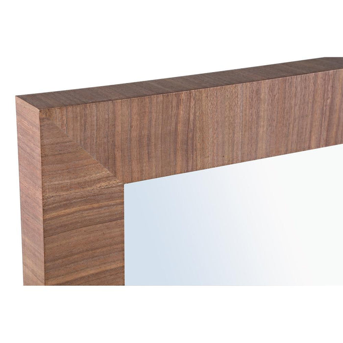 Eettafel Tiess Naturel Houten Fineer Spiegel Straight Frame - 731242-Spiegels-PTMD