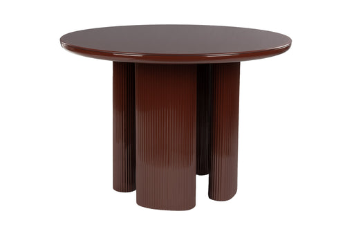 Eettafel Timo MDF Rood 110 cm – hoofdfoto