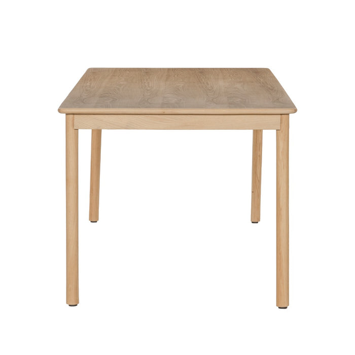 Eettafel Tobago Eikenhout fineer Naturel hout 220x90 cm-Eettafels-Livingfurn