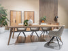 Eettafel Tomar Teakhout Naturel hout 220x100 cm-Eettafels-Livingfurn
