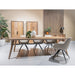 Eettafel Tomar Teakhout Naturel hout 220x100 cm-Eettafels-Livingfurn