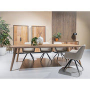Eettafel Tomar Teakhout Naturel hout 300x100 cm-Eettafels-Livingfurn