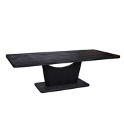 Eettafel Voco 200 cm Zwart 200x110x76 cm-Eettafels-Starfurn