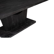 Eettafel Voco 240 cm Zwart 240x110x76 cm-Eettafels-Starfurn