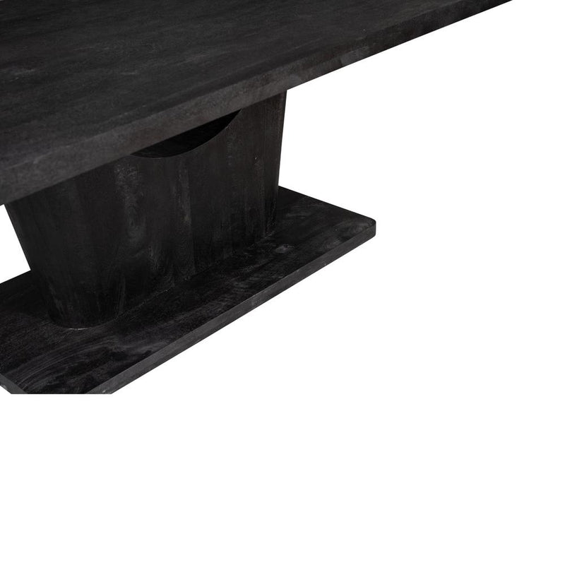 Eettafel Voco 240 cm Zwart 240x110x76 cm-Eettafels-Starfurn