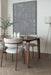 Eettafel Walden Walnut veneer Bruin 160x90 cm-Eettafels-Creating Home