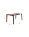 Eettafel Walden Walnut veneer Bruin 160x90 cm-Eettafels-Creating Home