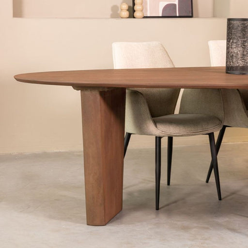 Eettafel Wow Mangohout Nature smooth 110x240x75 cm-Eettafels-LABEL51