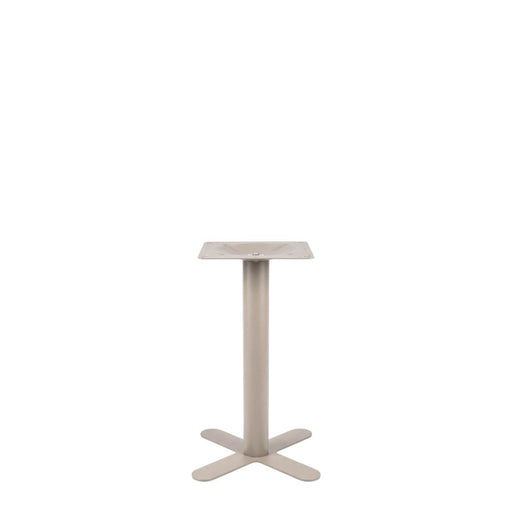 Eettafel X-Poot Metaal Taupe 50x50x72 cm-Eettafels-LABEL51