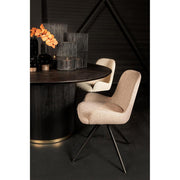 Eettafel Xelle Bruin 150 cm-Eettafels-PTMD