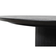 Eettafel Xelle Zwart 150 cm-Eettafels-PTMD