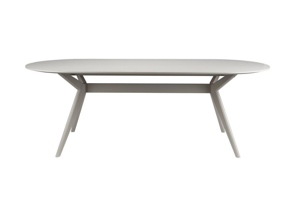 Eettafel Zeme Capsule Ash veneer Beige 220x95 cm
