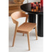Eettafel Zwart Mangohout hout 120 cm-Eettafels-J-Line