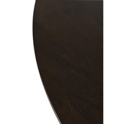 Eettafel Zwart Mdf 110 cm 110x110x76 cm-Eettafels-J-Line