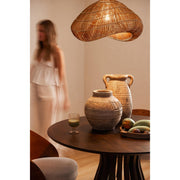 Eettafel Zwart Mdf 110 cm 110x110x76 cm-Eettafels-J-Line
