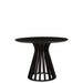 Eettafel Zwart Mdf 110 cm-Eettafels-J-Line