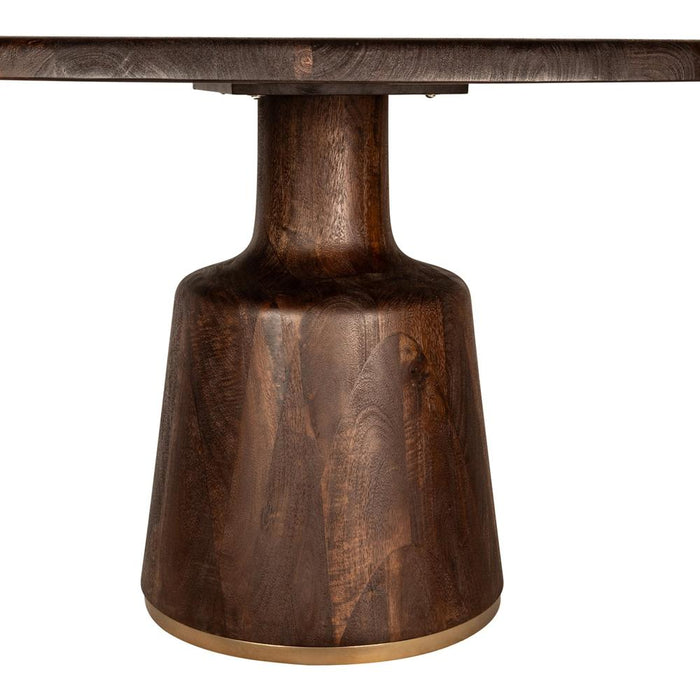 Eettafels Eettafel Arca Veas Tafel Bruin-gold-Eettafels-PTMD