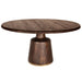 Eettafels Eettafel Arca Veas Tafel Bruin-gold-Eettafels-PTMD