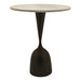 Eettafels Eettafel Patras Bistro Tafel Beige Marmer-Eettafels-PTMD
