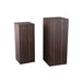 Eettafels Eettafel Tiess Bruin Houten Fineer Pedestal Set 2-Eettafels-PTMD
