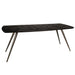 Eettafels Fieron Zwart Acaia Houten Eettafel Ovaal 200cm-Eettafels-PTMD