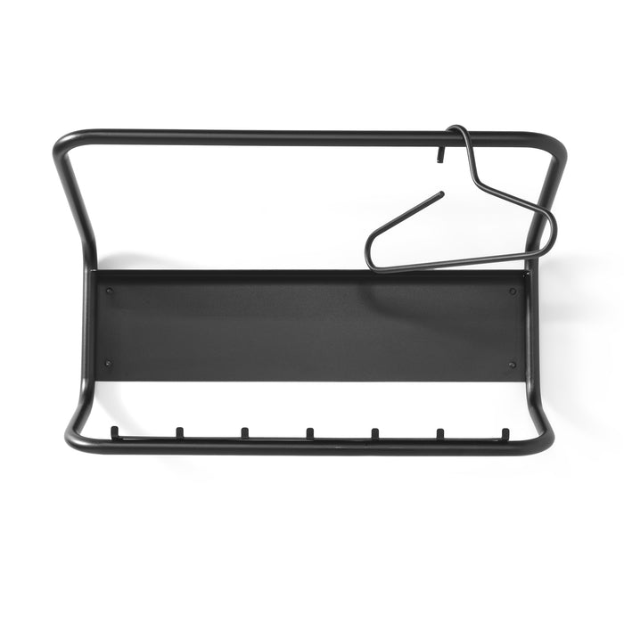 FLUX Wandkapstok - Zwart Spinder Design-Kapstokken-Spinder