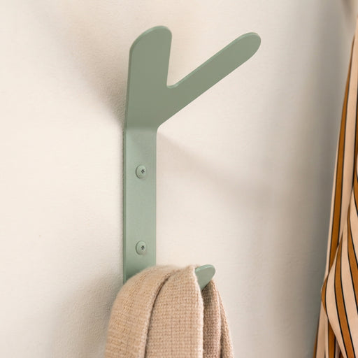 FRONDO Hook Wandhaak - Dusty Green | Spinder Design-Muurhaken-Spinder