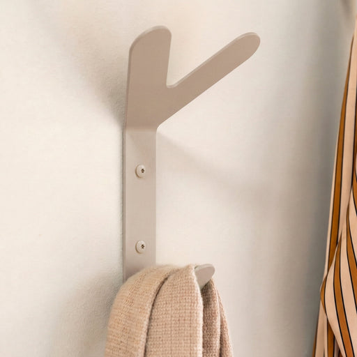 FRONDO Hook Wandhaak - Silky Taupe | Spinder Design-Muurhaken-Spinder
