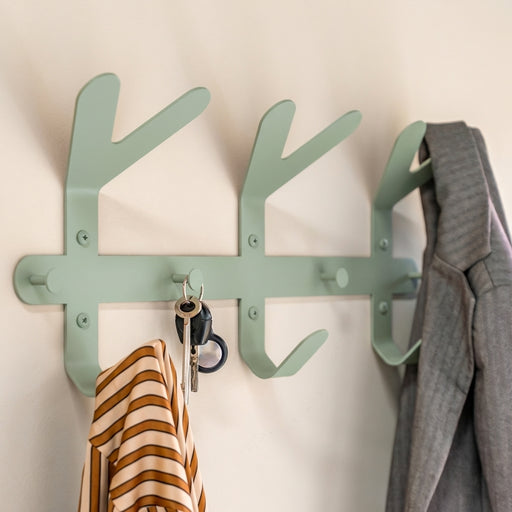 FRONDO Wandkapstok - Dusty Green | Spinder Design-Kapstokken-Spinder