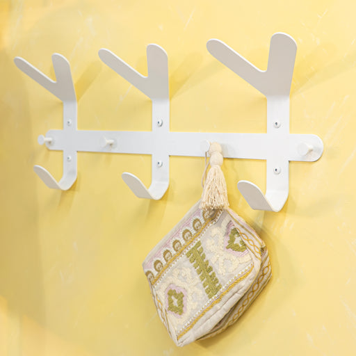 FRONDO Wandkapstok - Wit Spinder Design-Kapstokken-Spinder