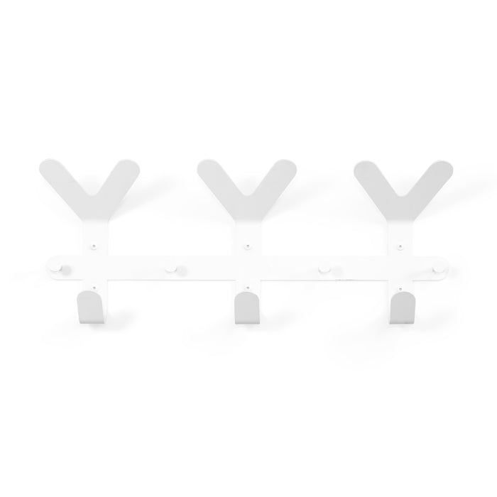 FRONDO Wandkapstok - Wit Spinder Design-Kapstokken-Spinder