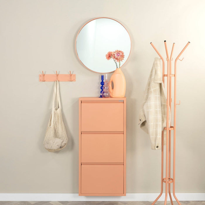 FUSION 3 Wandkapstok - Clay Terra Spinder Design-Kapstokken-Spinder