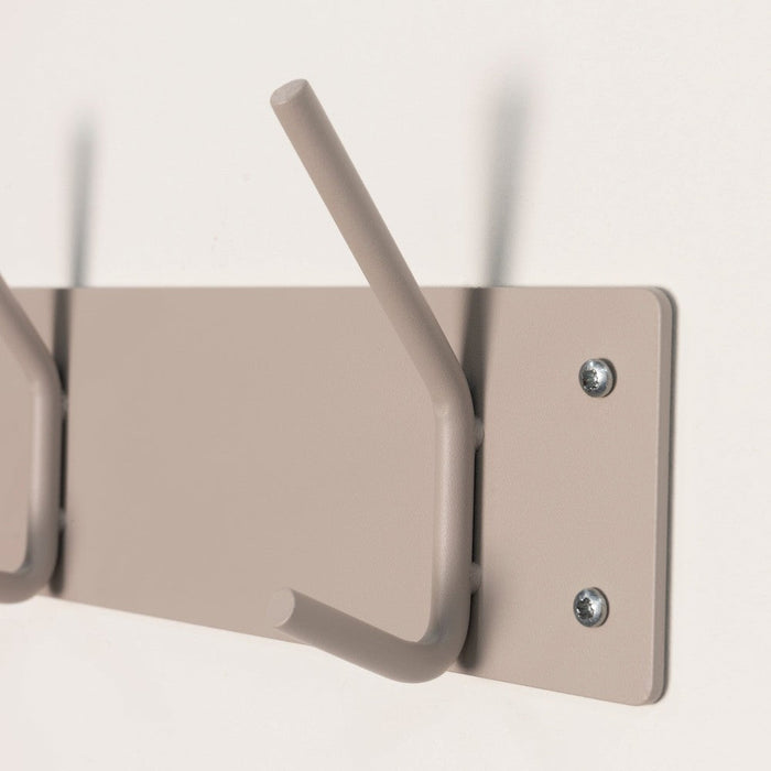 FUSION 3 Wandkapstok - Silky Taupe Spinder Design-Kapstokken-Spinder