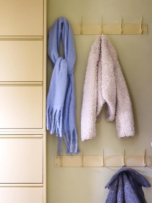 FUSION 5 Wandkapstok - Butter Yellow Spinder Design-Kapstokken-Spinder