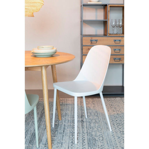 Fauteuil 2de kans Stoel Pip All White kunstof 46x53.5x85 cm-Fauteuils-Creating Home