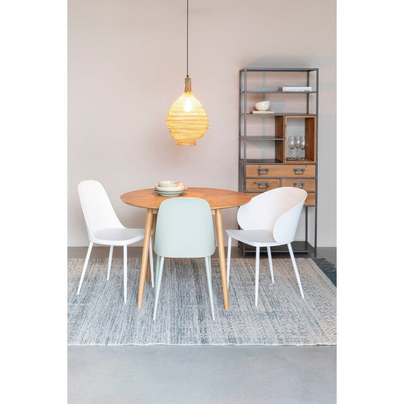 2de kans Stoel Pip All White kunstof 46x53.5x85 cm-Eetkamerstoelen-Creating Home