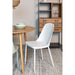Fauteuil 2de kans Stoel Pip All White kunstof 46x53.5x85 cm-Fauteuils-Creating Home